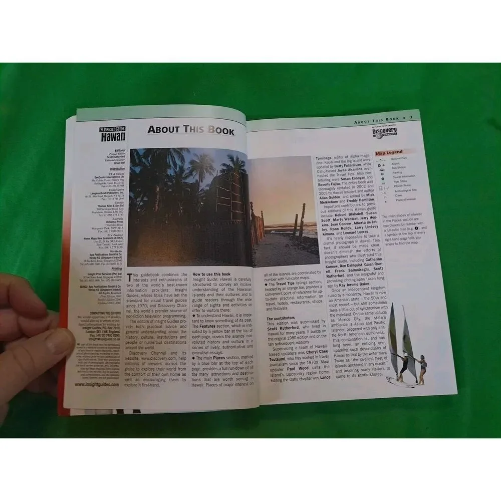 Insight Guide Hawaii / Paperback/ Discovery Channel/ 2003 / Great Condition‎